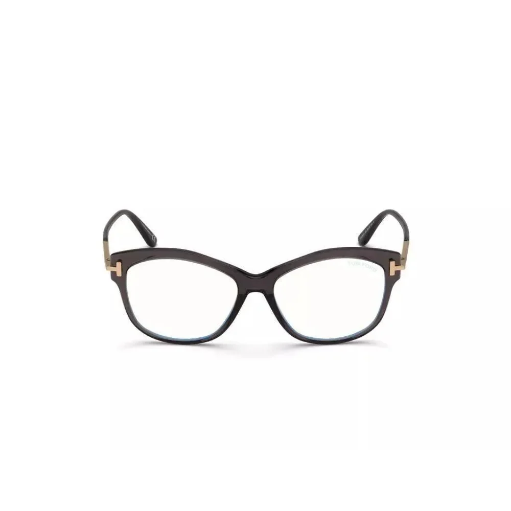 New Authentic Tom Ford FT5705-B-020-56 Round Eyeglasses